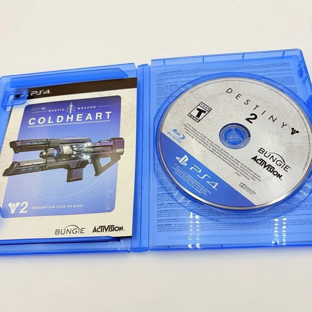 DESTINY 2 PS4 PS5 Compatible Complete w/ Case Disc Insert